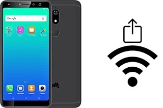 How to generate a Wi-Fi QR code on an Micromax Canvas Infinity Pro