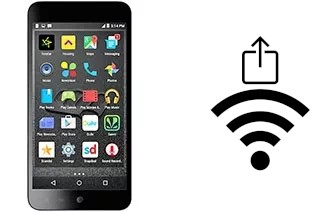 How to generate a QR code with the Wi-Fi password on a Micromax Canvas Nitro 4G E455