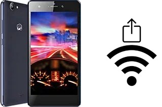 How to generate a QR code with the Wi-Fi password on a Micromax Canvas Nitro 3 E352