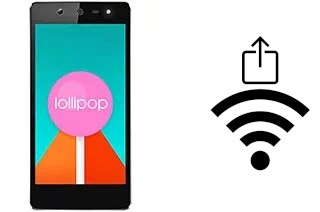 How to generate a QR code with the Wi-Fi password on a Micromax Canvas Selfie 3 Q348