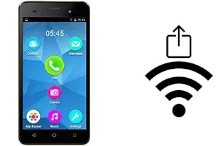 How to generate a QR code with the Wi-Fi password on a Micromax Canvas Spark 2 Plus Q350