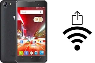 How to generate a QR code with the Wi-Fi password on a Micromax Canvas Spark 2 Q334