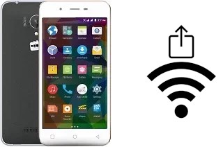 How to generate a QR code with the Wi-Fi password on a Micromax Canvas Spark Q380