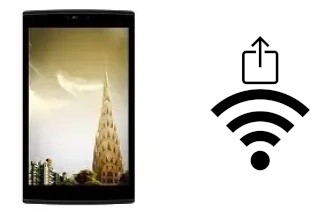 How to generate a QR code with the Wi-Fi password on a Micromax Canvas Tab P802 4G