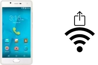 How to generate a QR code with the Wi-Fi password on a Micromax Canvas Unite 4 Q427