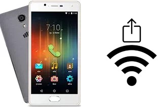 How to generate a Wi-Fi QR code on an Micromax Canvas Unite 4