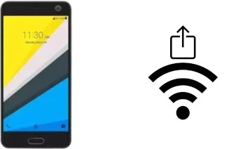 How to generate a QR code with the Wi-Fi password on a Micromax Dual 4