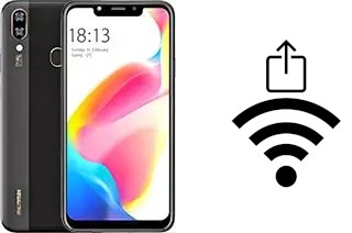 How to generate a QR code with the Wi-Fi password on a Micromax Infinity N11