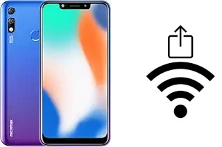 How to generate a QR code with the Wi-Fi password on a Micromax Infinity N12