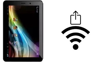 How to generate a QR code with the Wi-Fi password on a Micromax Funbook 3G P560