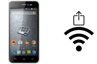 How to generate a QR code with the Wi-Fi password on a Micromax Canvas Pep Q371