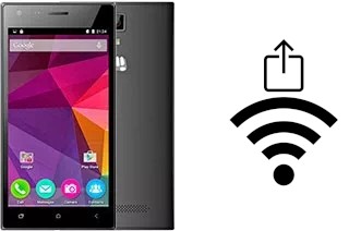 How to generate a Wi-Fi QR code on an Micromax Canvas xp 4G Q413