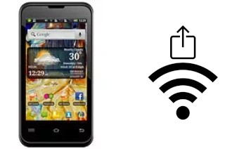 How to generate a QR code with the Wi-Fi password on a Micromax A87 Ninja 4.0