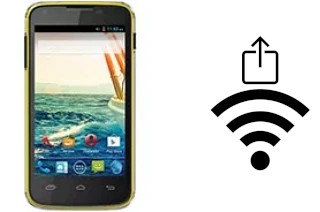 How to generate a QR code with the Wi-Fi password on a Micromax A092 Unite