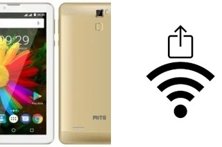 How to generate a QR code with the Wi-Fi password on a Mito Tablet T85