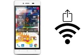 How to generate a QR code with the Wi-Fi password on a MLS IQ1435