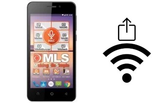 How to generate a QR code with the Wi-Fi password on a MLS IQ1452A