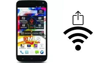 How to generate a QR code with the Wi-Fi password on a MLS IQ1551