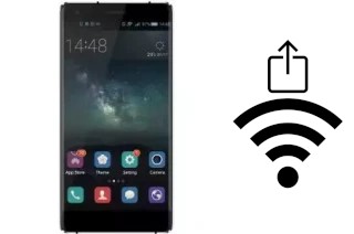 How to generate a QR code with the Wi-Fi password on a Mobell Nova F7