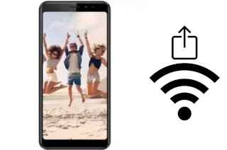 How to generate a QR code with the Wi-Fi password on a Mobicel R9 Lite