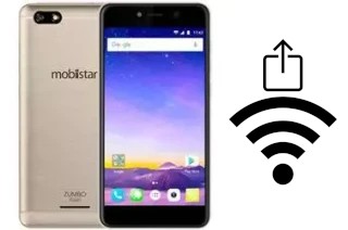 How to generate a QR code with the Wi-Fi password on a Mobiistar Zumbo Power