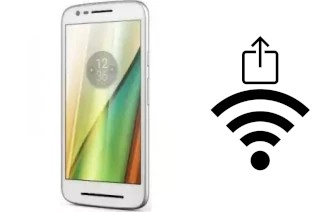 How to generate a QR code with the Wi-Fi password on a Moto E3