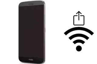 How to generate a QR code with the Wi-Fi password on a Moto M2