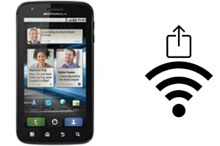 How to generate a Wi-Fi QR code on an Motorola ATRIX