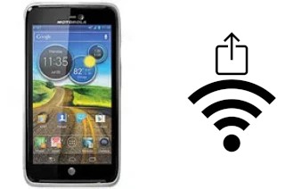 How to generate a Wi-Fi QR code on an Motorola ATRIX HD MB886