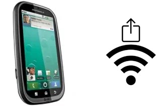 How to generate a QR code with the Wi-Fi password on a Motorola BRAVO MB520