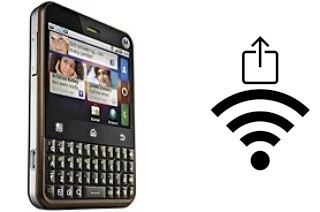 How to generate a Wi-Fi QR code on an Motorola CHARM