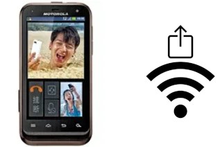 How to generate a Wi-Fi QR code on an Motorola DEFY XT535