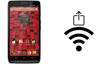 How to generate a Wi-Fi QR code on an Motorola DROID Maxx