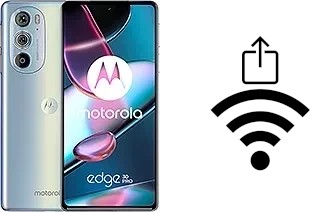 How to generate a Wi-Fi QR code on an Motorola Edge 30 Pro