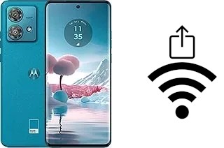 How to generate a Wi-Fi QR code on an Motorola Edge 40 Neo