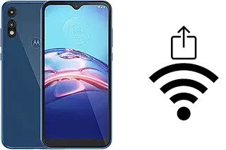 How to generate a Wi-Fi QR code on an Motorola Moto E (2020)