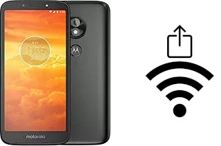 How to generate a QR code with the Wi-Fi password on a Motorola Moto E5 Play Go