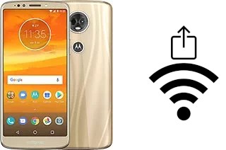 How to generate a Wi-Fi QR code on an Motorola Moto E5 Plus