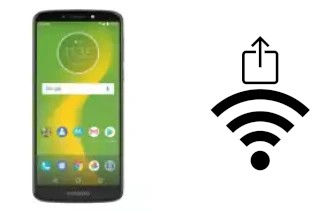 How to generate a Wi-Fi QR code on an Motorola Moto E6