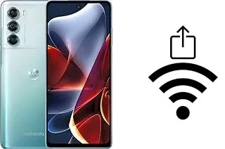 How to generate a Wi-Fi QR code on an Motorola Edge S30