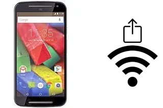 How to generate a Wi-Fi QR code on an Motorola Moto G 4G Dual SIM (2nd gen)