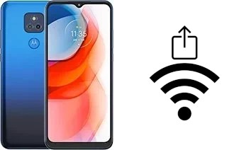 How to generate a Wi-Fi QR code on an Motorola Moto G Play (2021)