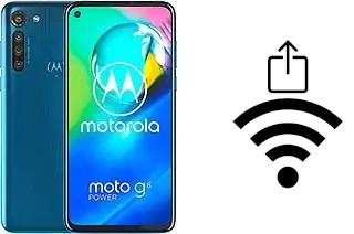 How to generate a Wi-Fi QR code on an Motorola Moto G8 Power