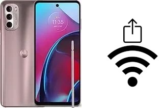 How to generate a Wi-Fi QR code on an Motorola Moto G Stylus (2022)