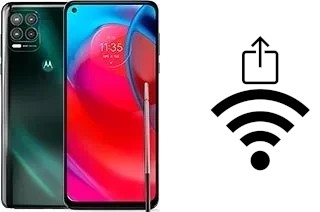 How to generate a Wi-Fi QR code on an Motorola Moto G Stylus 5G