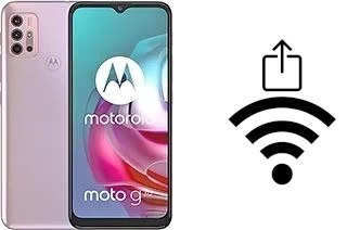 How to generate a Wi-Fi QR code on an Motorola Moto G30