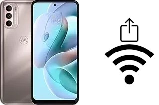 How to generate a Wi-Fi QR code on an Motorola Moto G41