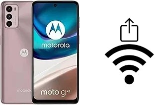 How to generate a Wi-Fi QR code on an Motorola Moto G42