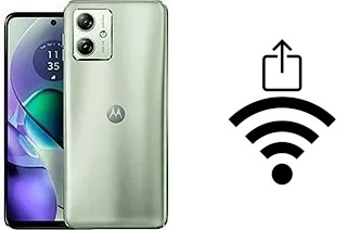 How to generate a Wi-Fi QR code on an Motorola Moto G54