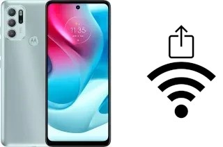 How to generate a Wi-Fi QR code on an Motorola Moto G60S